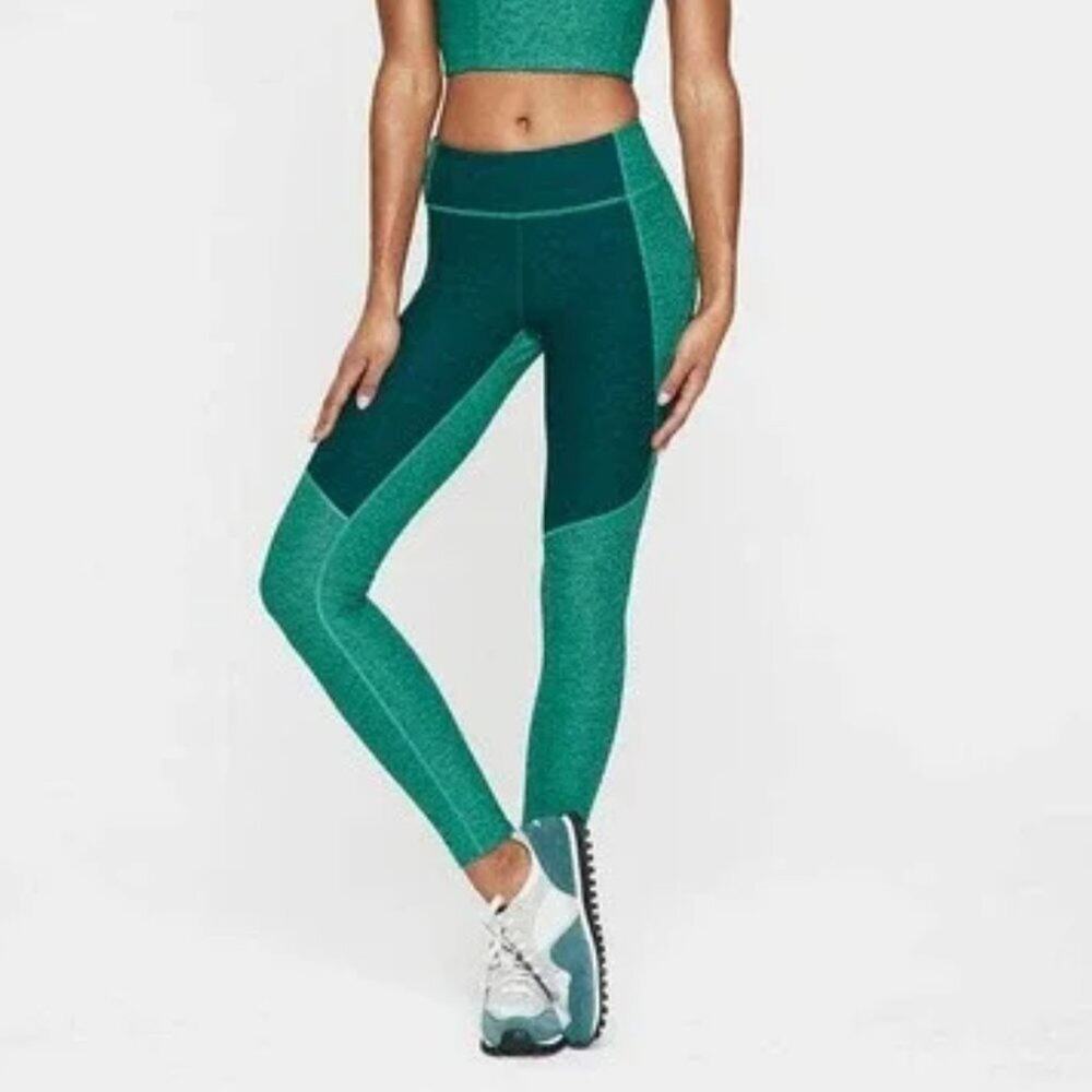 Outdoor Voices Two Tone Warmup Leggings